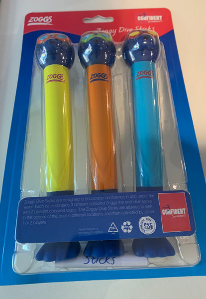 ZOGGS ZOGGY DIVE STICKS, SET OF –