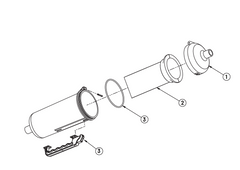 PENTAIR RAINBOW LEAF CANISTER SPARE PARTS