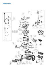 ZODIAC DuoX DX4050 IQ ROBOTIC POOL CLEANER SPARE PARTS