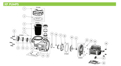 ASTRAL XP POOL PUMP SPARE PARTS