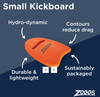 ZOGGS SMALL KICKBOARD - JUNIOR & ADULT SWIMMERS - ORANGE