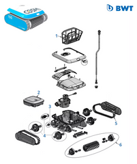 BWT ROBOTIC POOL CLEANER SPARE PARTS
