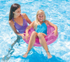 INTEX TRANSPARENT SWIM RING 76 CM - BLUE, PINK OR GREEN