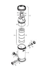 ZODIAC JANDY CS SERIES CARTRIDGE FILTER SPARE PARTS