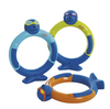 ZOGGS ZOGGY DIVE RINGS, FLEXIBLE, SET OF 3