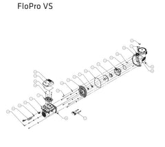 ZODIAC FLOPRO VS POOL PUMP SPARE PARTS