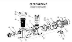 PENTAIR FREEFLO POOL PUMP SPARE PARTS