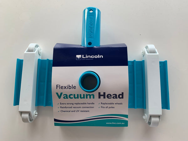 LINCOLN FLEXIBLE DELUXE VACUUM HEAD - MANUAL VACUUM 30CM