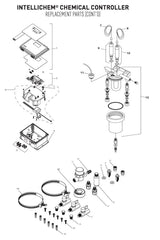 PENTAIR INTELLICHEM CHEMICAL CONTROLLER SPARE PARTS