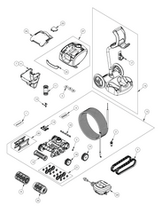 ASTRAL QG50 ROBOTIC  POOL CLEANER SPARE PARTS