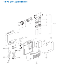 ZODIAC TRI XO CROSSOVER CHLORINATOR POWER PACK SPARE PARTS