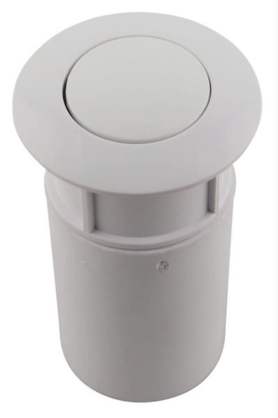 WATERCO LOW PROFILE WHITE AIR BUTTON