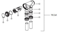 ZODIAC TRI CHLORINATOR CELL & ELECTRODE SPARE PARTS