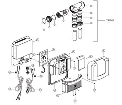 ZODIAC TRI CHLORINATOR POWER PACK SPARE PARTS