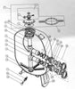 PENTAIR TRITON II FIBREGLASS SAND FILTER SPARE PARTS