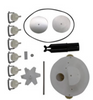 QUIKCLEAN SIDE ENTRY WAVE WATER VALVE SPARE PARTS - LOW PROFILE