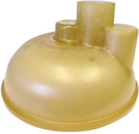QUIKCLEAN TOP ENTRY WATER VALVE SPARE PARTS - HAS DOMED LID