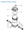 ZODIAC TITAN ZCF CARTRIDGE FILTER SPARE PARTS - ZCF75, ZCF100, ZCF150, ZCF200.