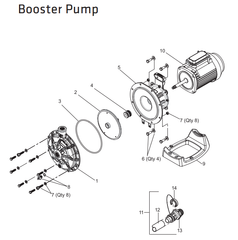 ZODIAC POLARIS BOOSTER PUMP SPARE PARTS