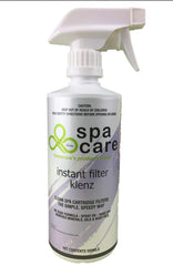 SPA CARTRIDGE FILTER CLEANER 500ML - No Soak Formula, Spray on, hose off.