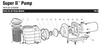 HAYWARD SUPER II POOL PUMP SPARE PARTS